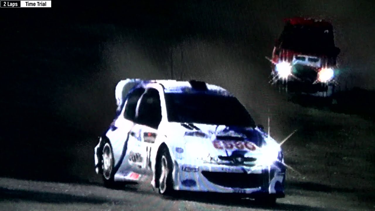 Gran Turismo 3 - Peugeot 206 Rally Car 1999 - Smokey Mountain II - PS2 CRT  Screen Gameplay 