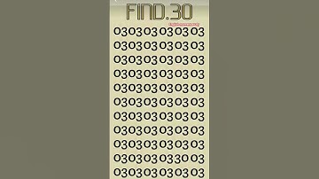 Find 👉 30 🤔 odd number puzzle 🧩 iq test 🧠 math reasoning puzzle 🧩 #iq #mathematicspuzzles #math