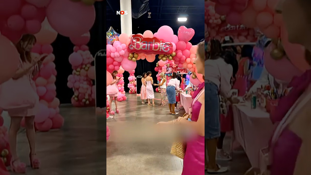 Barbie-evenement blijkt grote flop