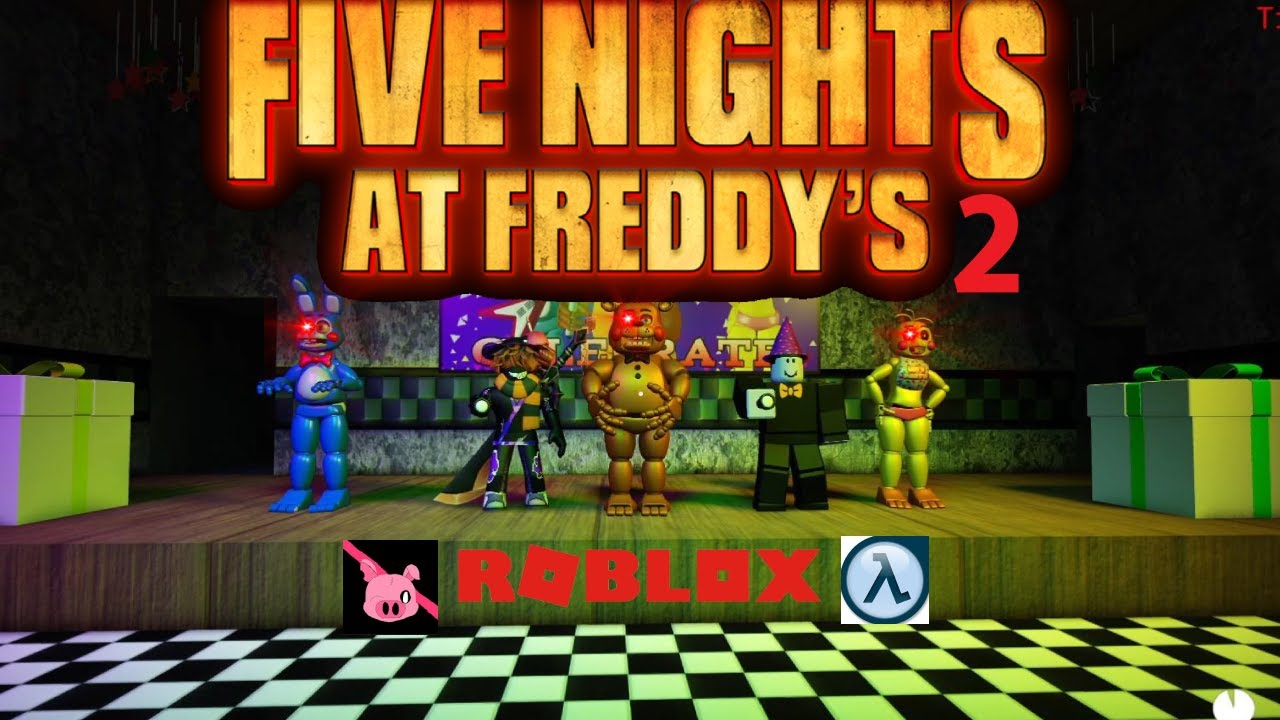 Five Nights at Freddys 2 in Roblox! - YouTube