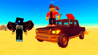 ПРИКОЛЬНАЯ ПОЕЗДКА и КОЛЛАБА С ЛеоЛЕВ В РОБЛОКС. HVOROST и @LeoLev001 В ROBLOX DUSTY TRIP !