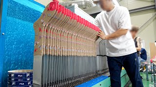 양말은 이렇게 만들어 집니다! 한국의 양말 만드는 과정 / How to make socks in Korean factory | Mass production