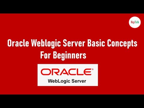 Under Oracle Weblogic Server Basic Concepts - For Beginners