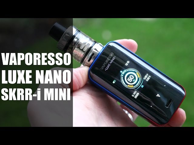 vaporesso luxe nano Vaporesso LUXE Nano Vape Kit - SKRR S Mini Tank | bearsvapes.co.uk main image 0