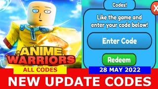 NEW UPDATE [UPD7+3x] ALL CODES! Anime Warriors Simulator ROBLOX