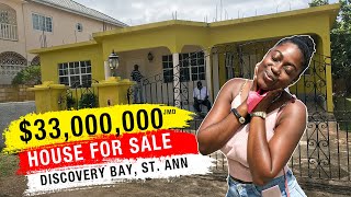 $33,000,000 HOUSE FOR SALE IN DISCOVERY BAY ST  ANN | JAMAICA REAL ESTATE VLOG