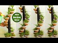 How to Make Coconut Shell Tower pot/Beautiful Tower pot/Easy Making ideas/New Method