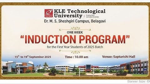 INDUCTION PROGRAM 2025