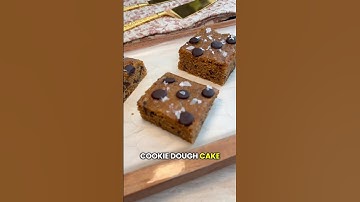 Chocolate Chip Cookie Dough 🤎 #cake #chocolate #dessert #bakery #cookies