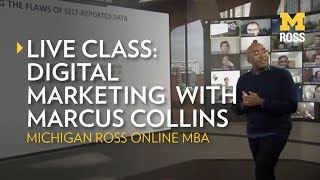 Online MBA Live Class  Digital Marketing | Michigan Ross