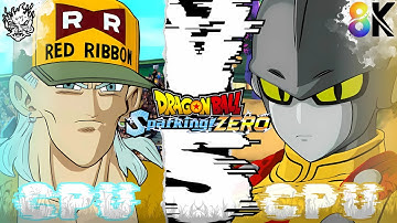 Dragon Ball: Sparking! Zero [ Ai vs Ai ] - Android 13 vs Gamma 1 #dragonballsparkingzero
