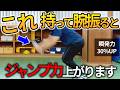 ジャンプ力を上げる腕振りのコツ/遠心力→加速力→ジャンプ力を生む方法/瞬発的パワーを効率よく高める