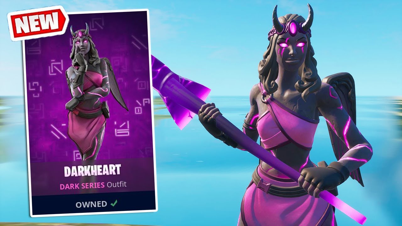 New Darkheart Skin Gameplay In Fortnite YouTube 