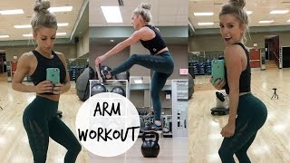 The SELF TANNER I use, Arm Workout, & Girls Playing Poker | Girly Gains 5