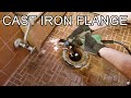 How to Replace Toilet with Cast Iron Flange - 100% Pure Pain