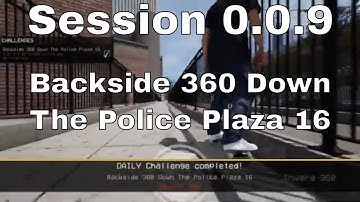 Backside 360 Down The Police Plaza 16 - Daily Challenge