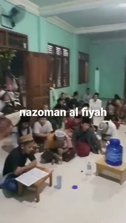 nazoman al fiyah bersama para santri RU
