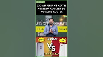 Jio AirFiber vs Airtel Xstream AirFiber 5G wireless router #shorts