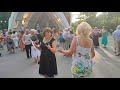 Бабье лето Танцы в парке Горького Харьков Август 2021