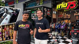 Inside Keng 75 Workshop | Thailand’s Extreme Yamaha X-MAX Builds screenshot 4