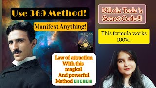 This Technique Works Like Magic Always | Nikola Tesla's Secret Manifestation Code