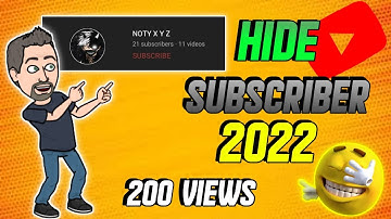 How to hide subscribers on YouTube l YouTube subscribers hide kaise kare 2022 🔥