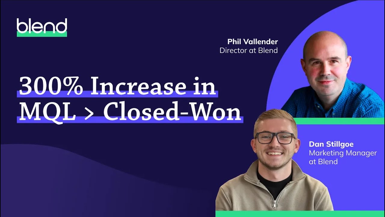Increasing MQL to Closed Won Conversion by 300%