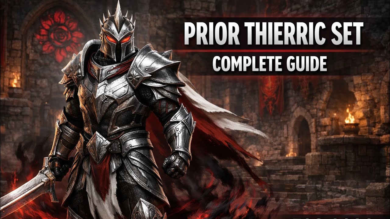 Prior Thierric Monster Set Guide ESO 2026 - How to Get, Visual Showcase & Best Builds