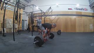 Andy Collings, Masters Throwdown 2018, Wod 3, Masters45