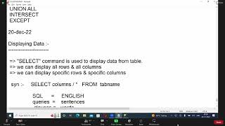 SQL Server Tutorial Part  2