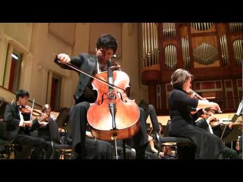 Cello Concerto by Elgar - Played by Sam Lee and th...