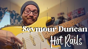 Fender Player Strat with Seymour Duncan Hot Rails (Comparison Video)