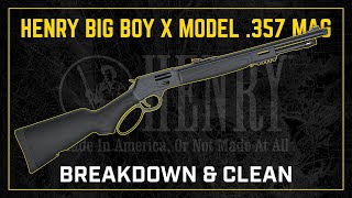 Gun Cleaning 101: How to Clean the Henry Big Boy X Model Lever Action 357 MAG