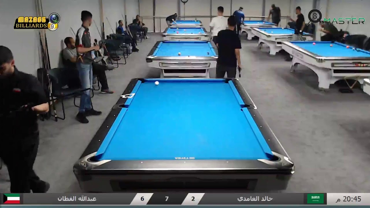 بطولة نادي كيو ماستر الافتتاحية 2022 الرياض / خالد الغامدي vs عبدالله القطان