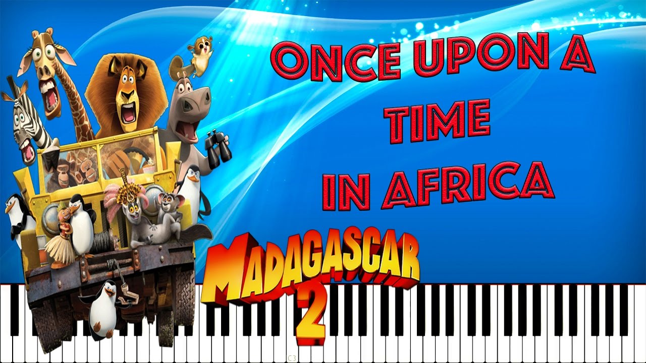 Once Upon a Time in Africa Hans Zimmer (Tutorial Piano Midi Partitura