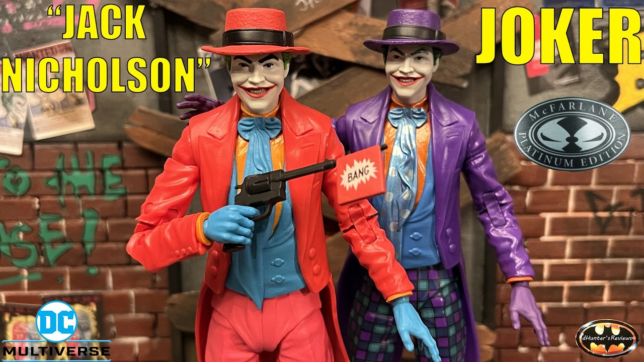 McFarlane DC Multiverse Joker Jack Nicholson Kenner Sky Escape