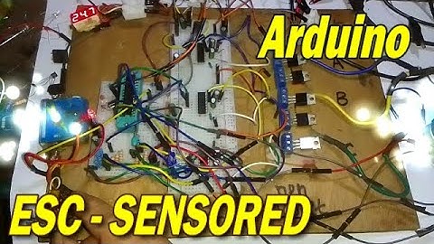 Esc Minimum-System-Arduino Sensored BLDC  {Project_Board}