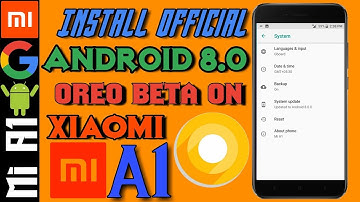 Install Official Android 8.0 Oreo Beta on Xiaomi Mi A1-Flashable Zip