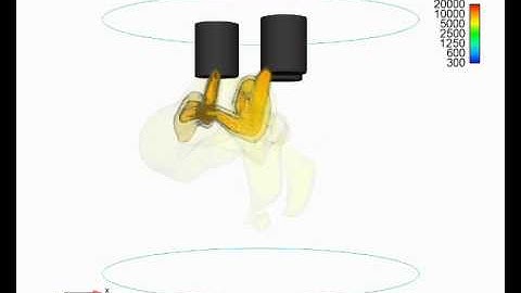 Arcs behavior in 3-Phase plasma torch with parallel electrode, Code-Saturne software.