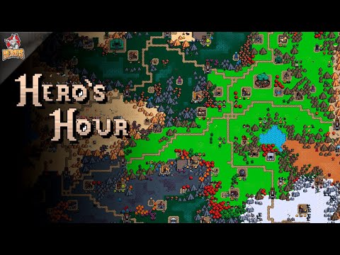 Hero's Hour - Gameplay español - Estrategia y RPG inspirado en HoMM