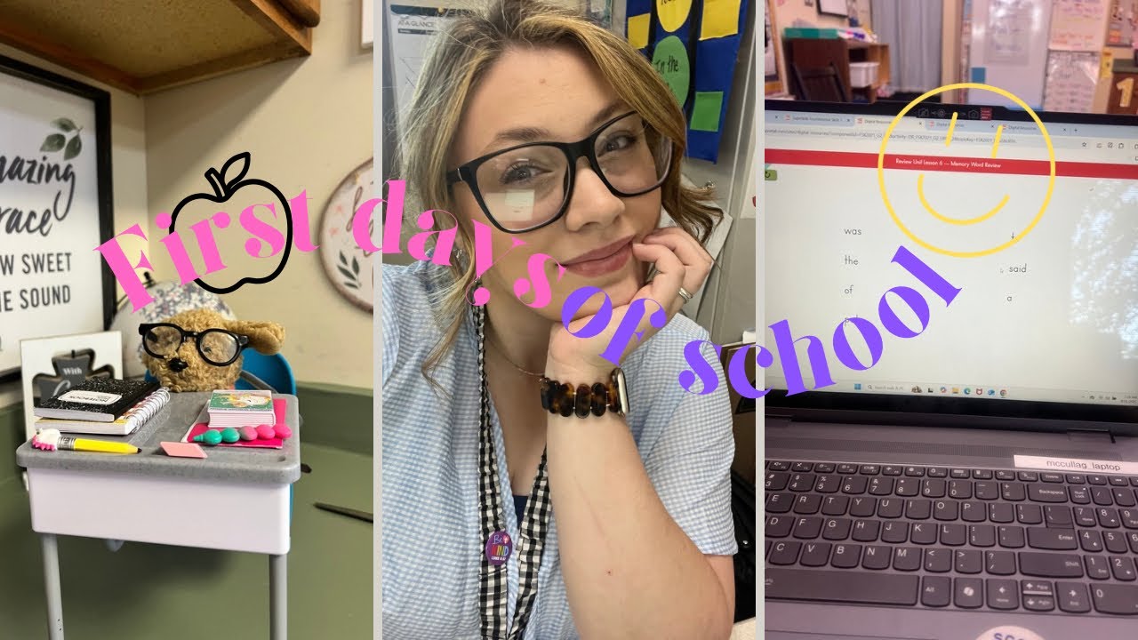 First Few Days of 2nd Grade | Classroom Routines & Back-to-School Fun ✏️🍎