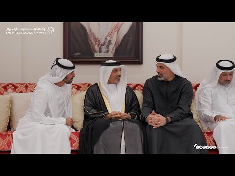 خالد بن محمد بن زايد يحضر حفل استقبال بمناسبة زفاف خالد أحمد رقيط السويدي