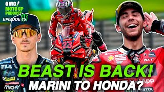 The Beast is back! Luca Marini to Honda? | Malaysia GP Review | OMG MotoGP Podcast