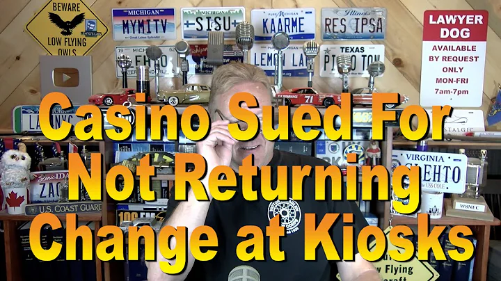 Casino Sued for Not Returning Change at Kiosks