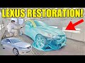 5-Day Transformation Restoring A Beat Up Abandoned Lexus I Was Given FOR FREE! We Used German Metal!