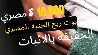 بوت ربح الجنيه المصري حقيقه ولالا وربح اكتر من 10000 جنية كذب ولا حقيقه #الربح_من_التيلجرام_2023