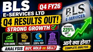 BLS E-Services Share Latest News | Q4 Result के बाद क्या करें?