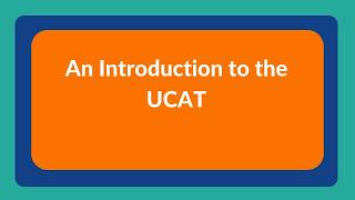 An Introduction the UCAT - Webinar 2026