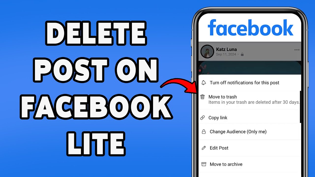 How To Delete Post On Facebook Lite 2025 | Remove Your Post Using Facebook Lite App