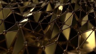 Golden Triangles Loop Motion Graphics